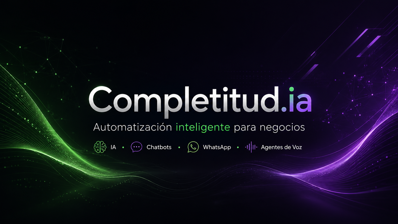 Completitud IA, automatización e inteligencia artificial para negocios
